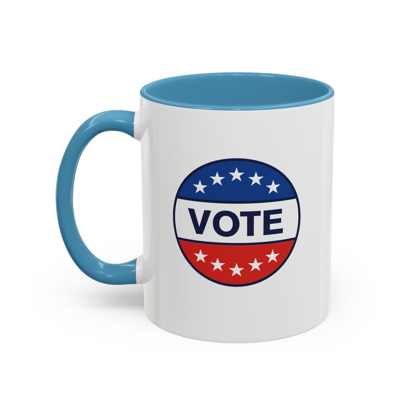 Dog and Vote Double American Coffee Mug