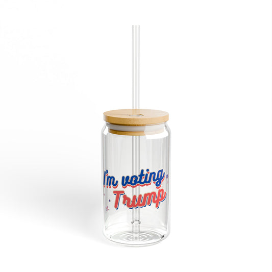 I’m Voting Sipper Glass