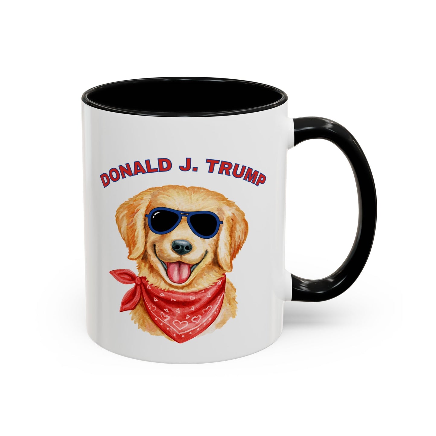 Dog and Vote Double American Coffee Mug