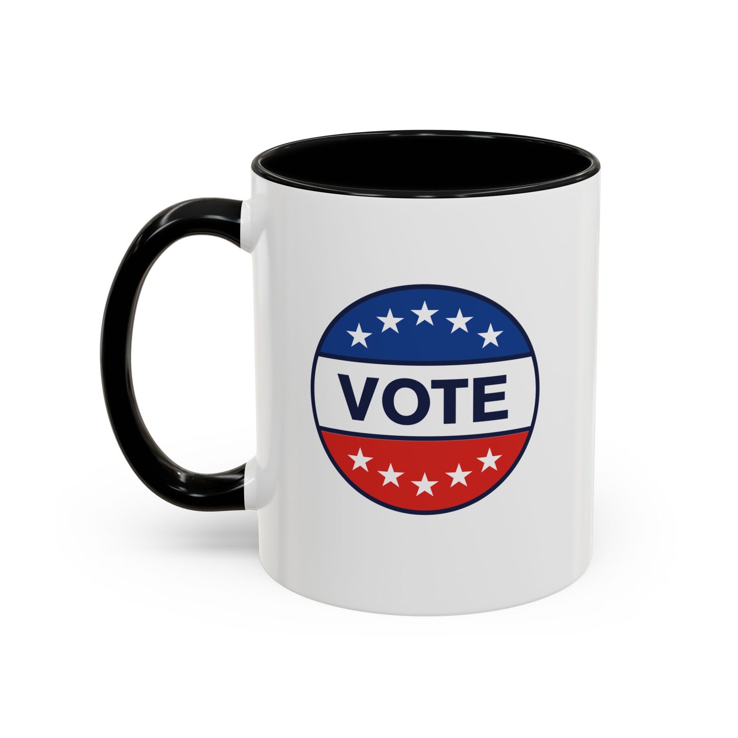 Dog and Vote Double American Coffee Mug