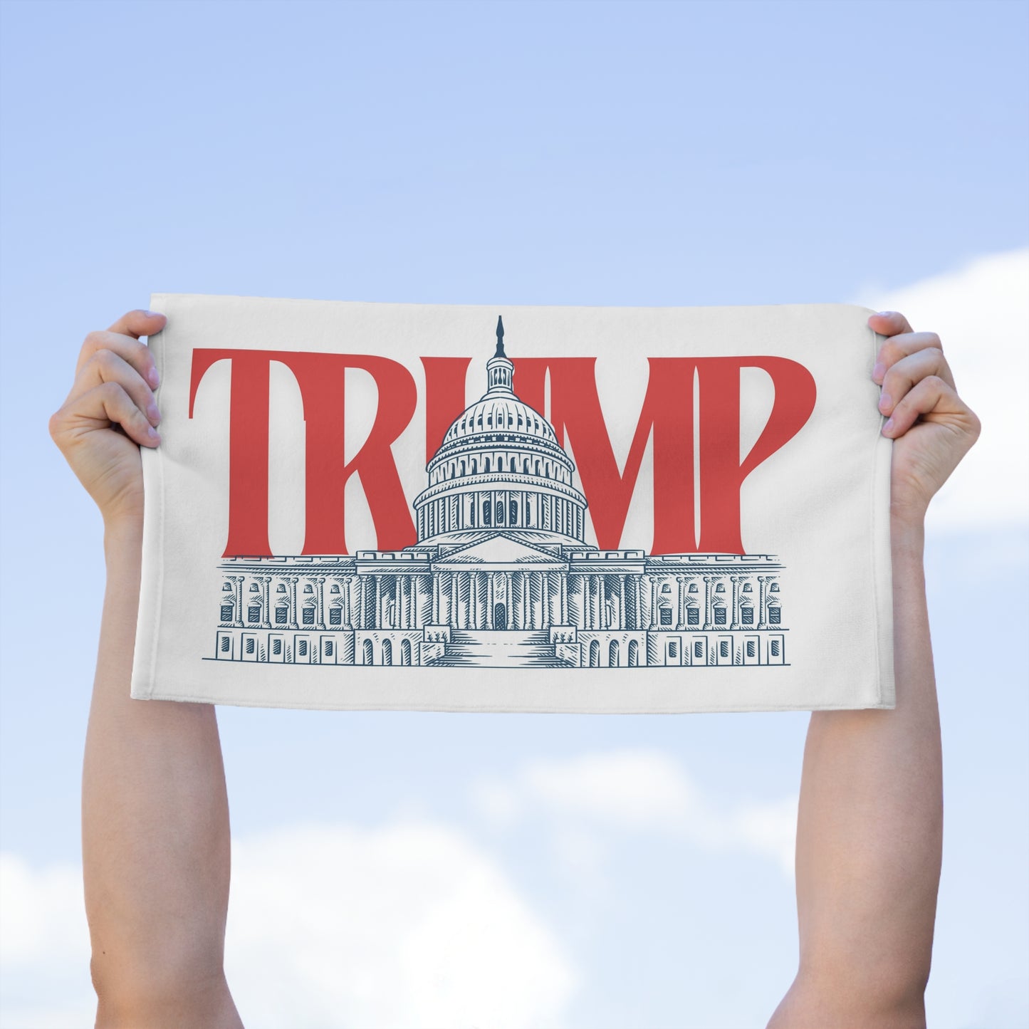 Trump white house Rally Towel, 11x18