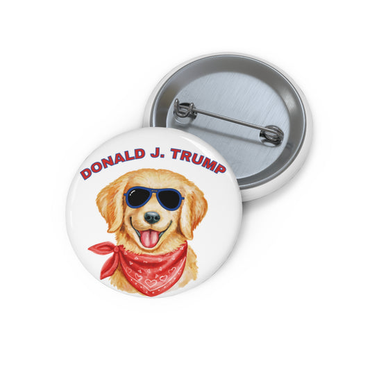 Cool Pup Pin Buttons