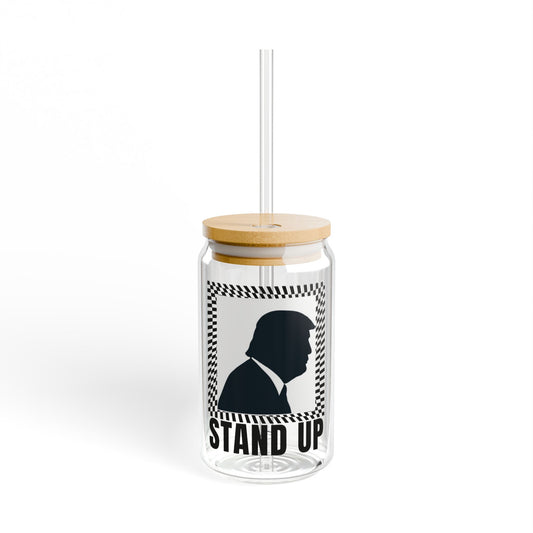 Stand Up Sipper Glass