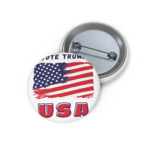 Usa Custom Pin Buttons