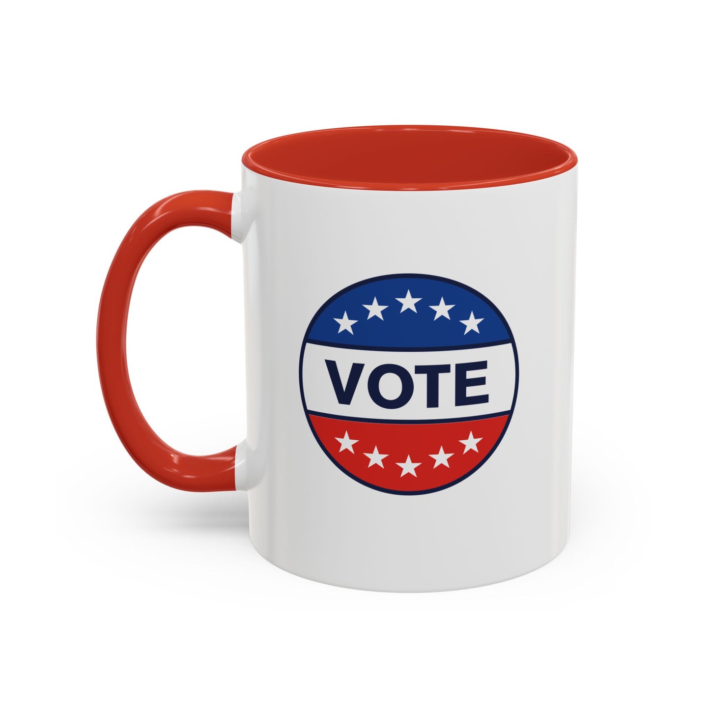 Dog and Vote Double American Coffee Mug