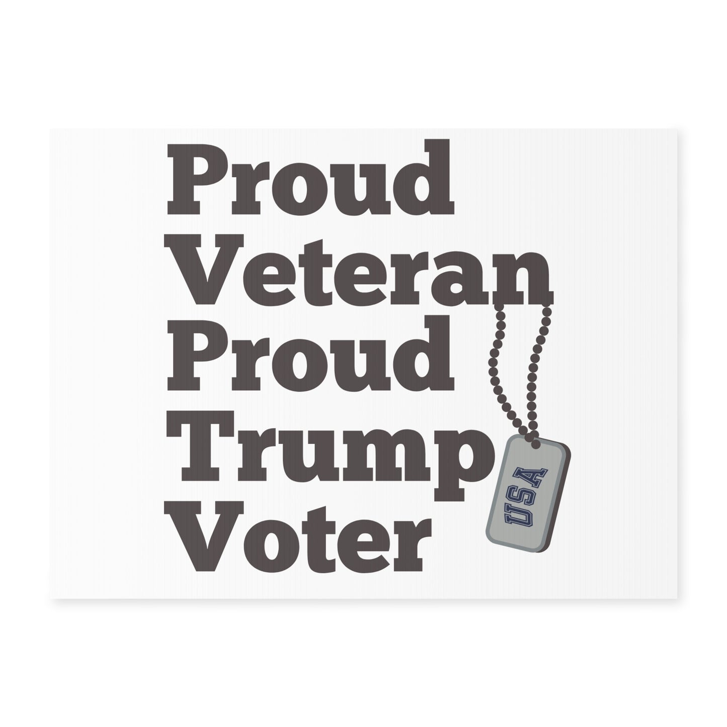 Veteran Yard Sign