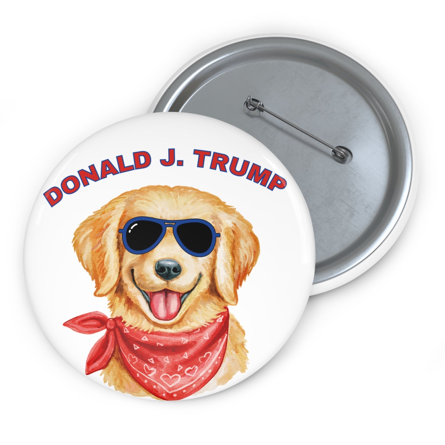 Cool Pup Pin Buttons