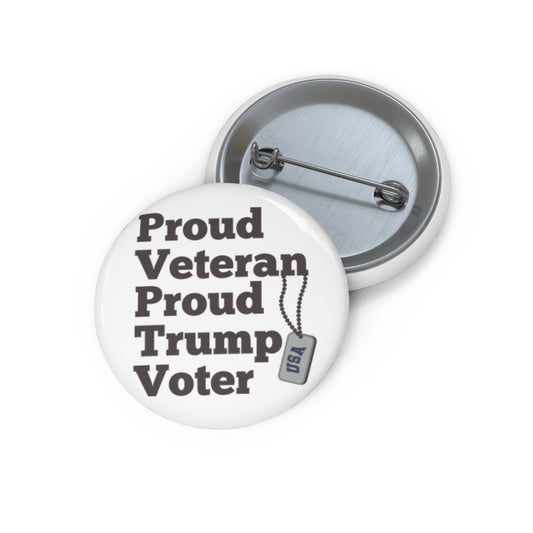 Vet Custom Pin Buttons