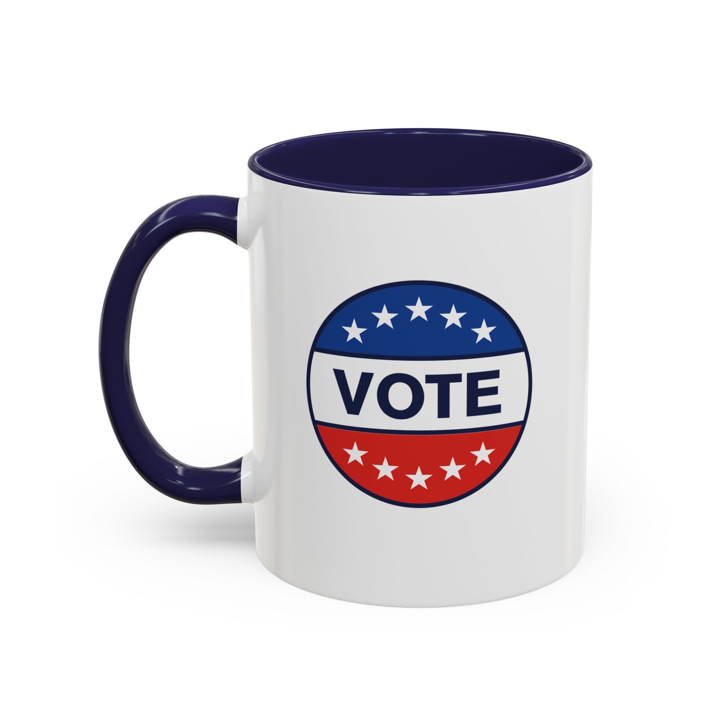 Dog and Vote Double American Coffee Mug