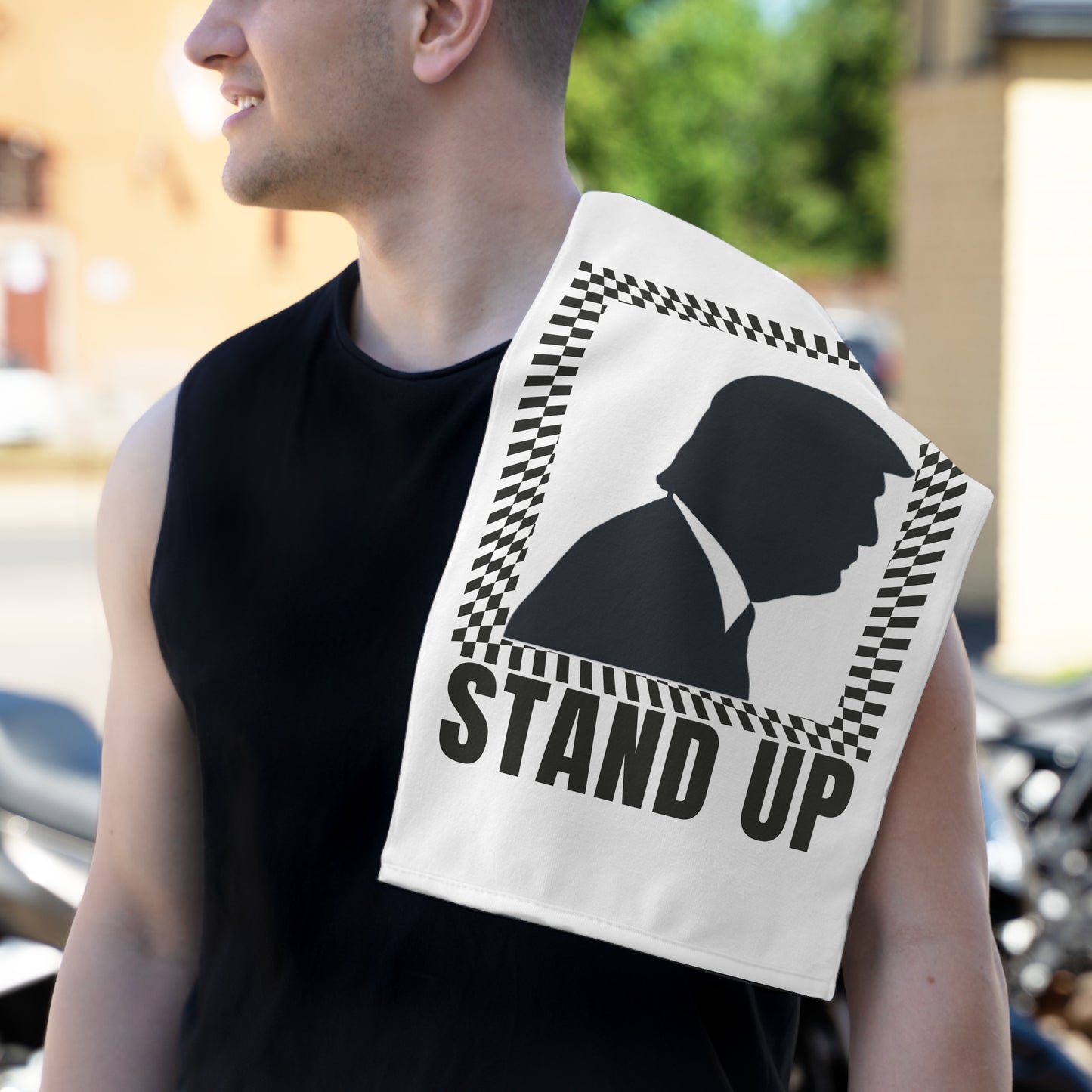 Stand Up Rally Towel, 11x18