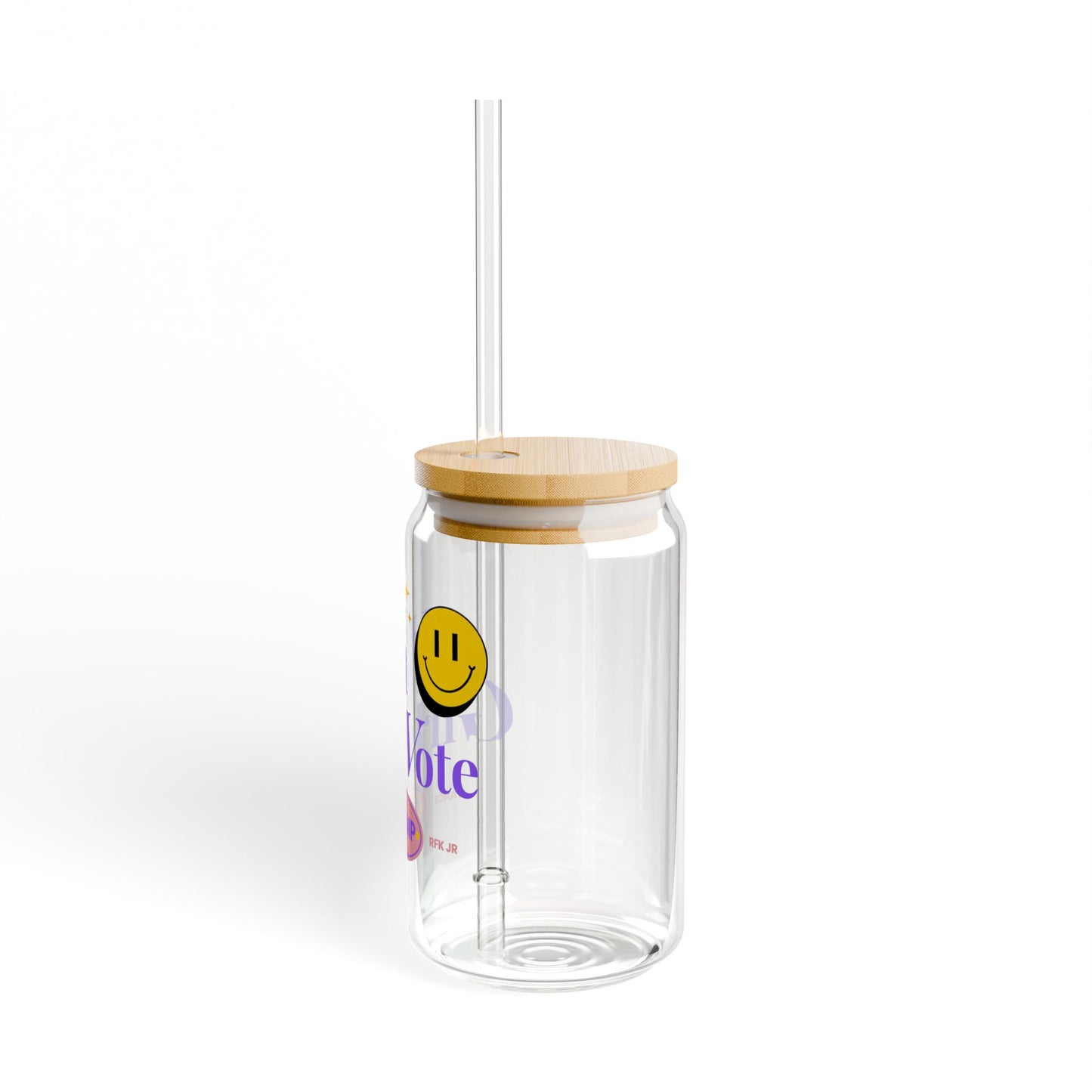 Hot Girl Smiley Sipper Glass