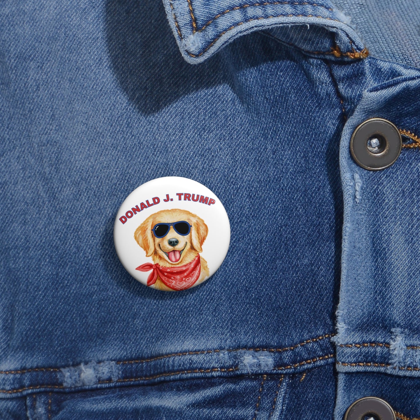 Cool Pup Pin Buttons